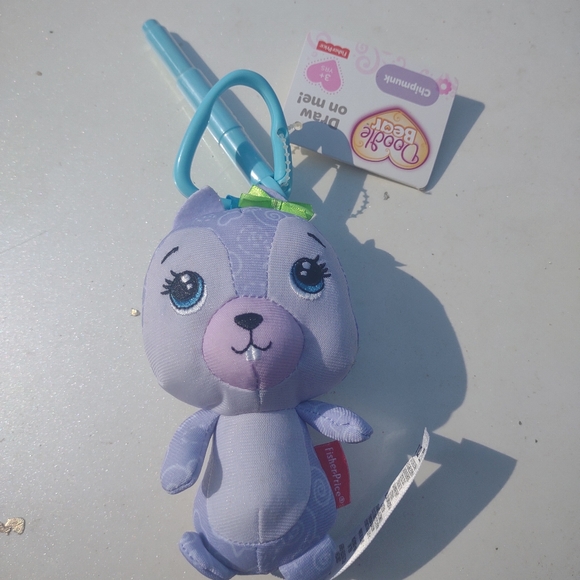 NEW Doodle Bear Chipmunk washable new w/ marker - Picture 3 of 11